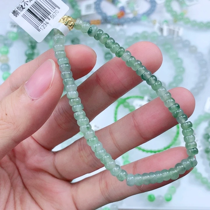 未镶嵌手链翡翠翡翠