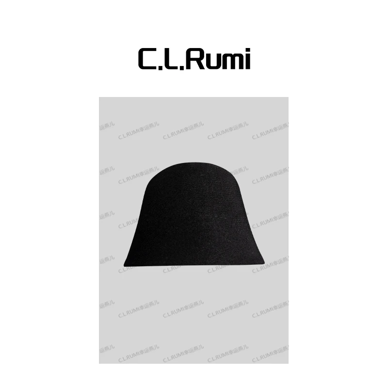 【Rumi精选】“贝雷盆帽”秋冬时尚羊毛显脸小百搭复古帽子7255pj