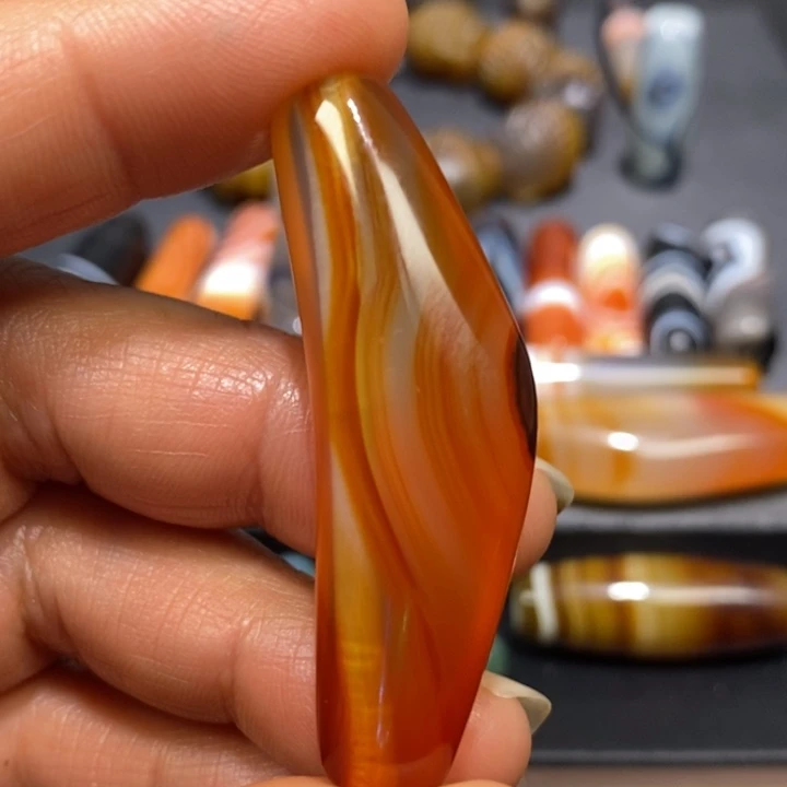 玛瑙/玉髓未镶嵌颈饰