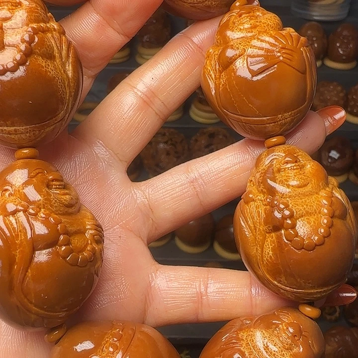 核***爷橄榄核手串/手链弥勒手持3.23