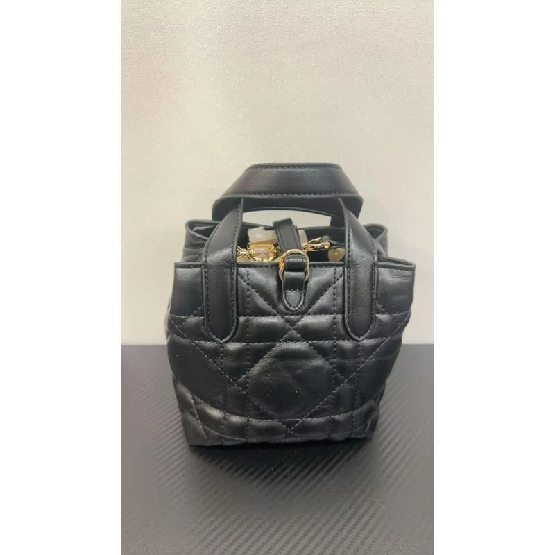 手工真皮包-TT-075-单托-蒂-黑