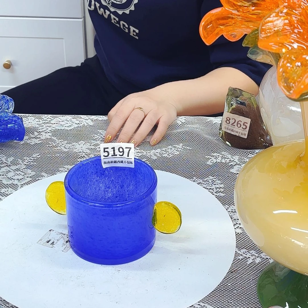 琉璃花瓶花器艺术品