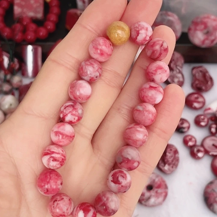 天然辰砂朱砂原石原切28克卡十