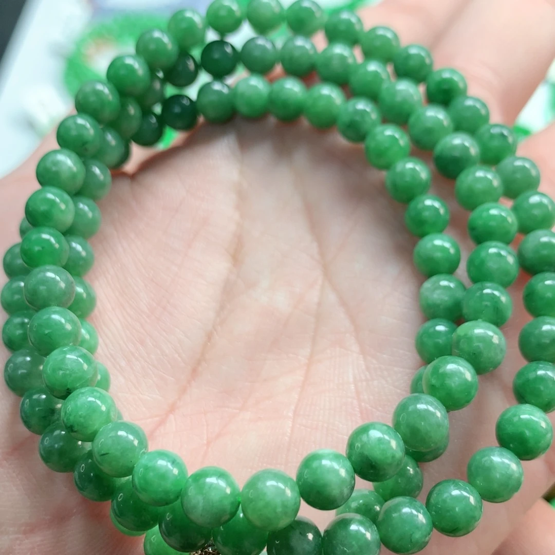 翡翠未镶嵌手链翡翠