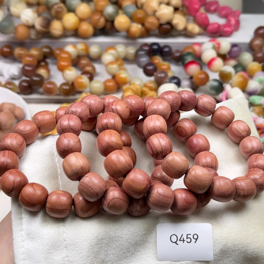 菩提根/象牙果吊坠通货wq459血柏桶珠随机一串14m