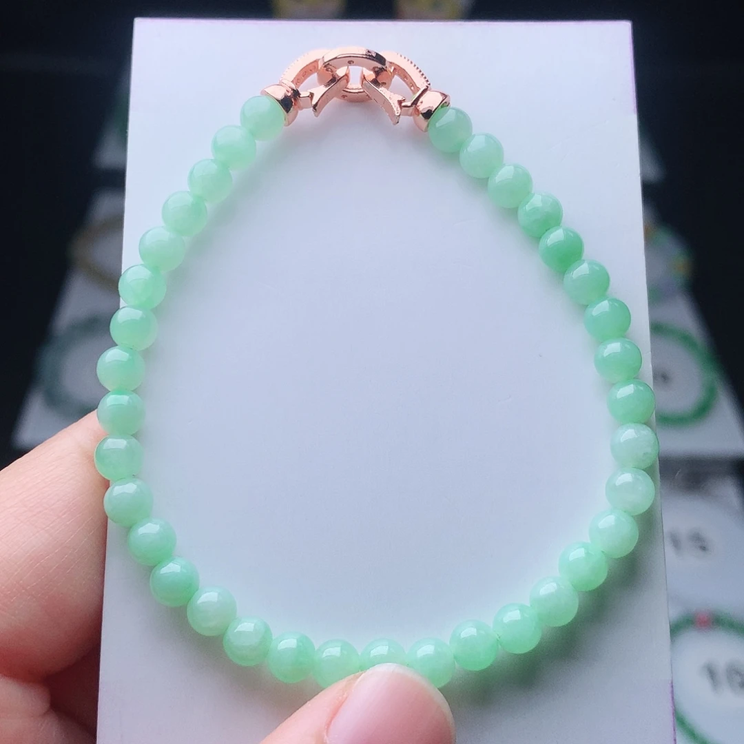 翡翠未镶嵌手链翡翠