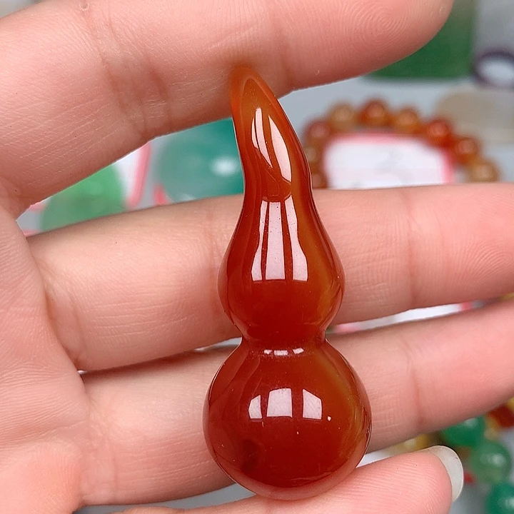 美****玛瑙/玉髓颈饰未镶嵌