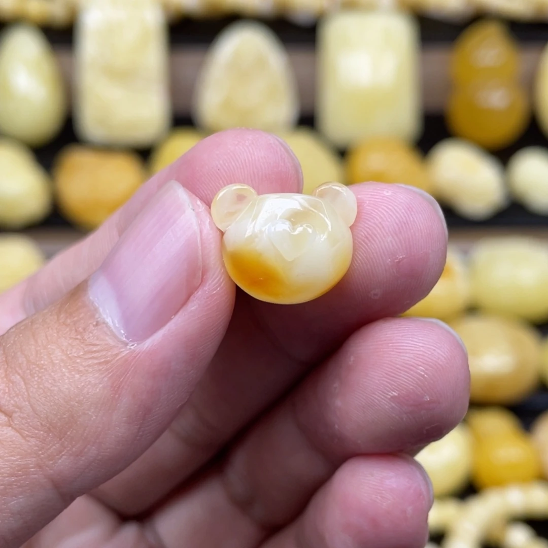 琥珀未镶嵌裸石琥珀蜜蜡