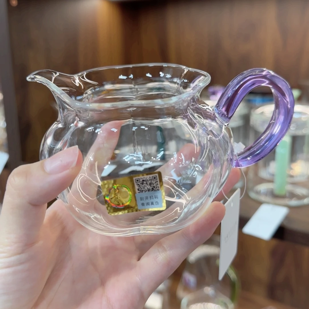 禾器纳福浅紫色公道杯
