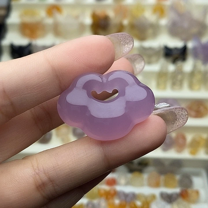 ****呆玛瑙/玉髓未镶嵌颈饰