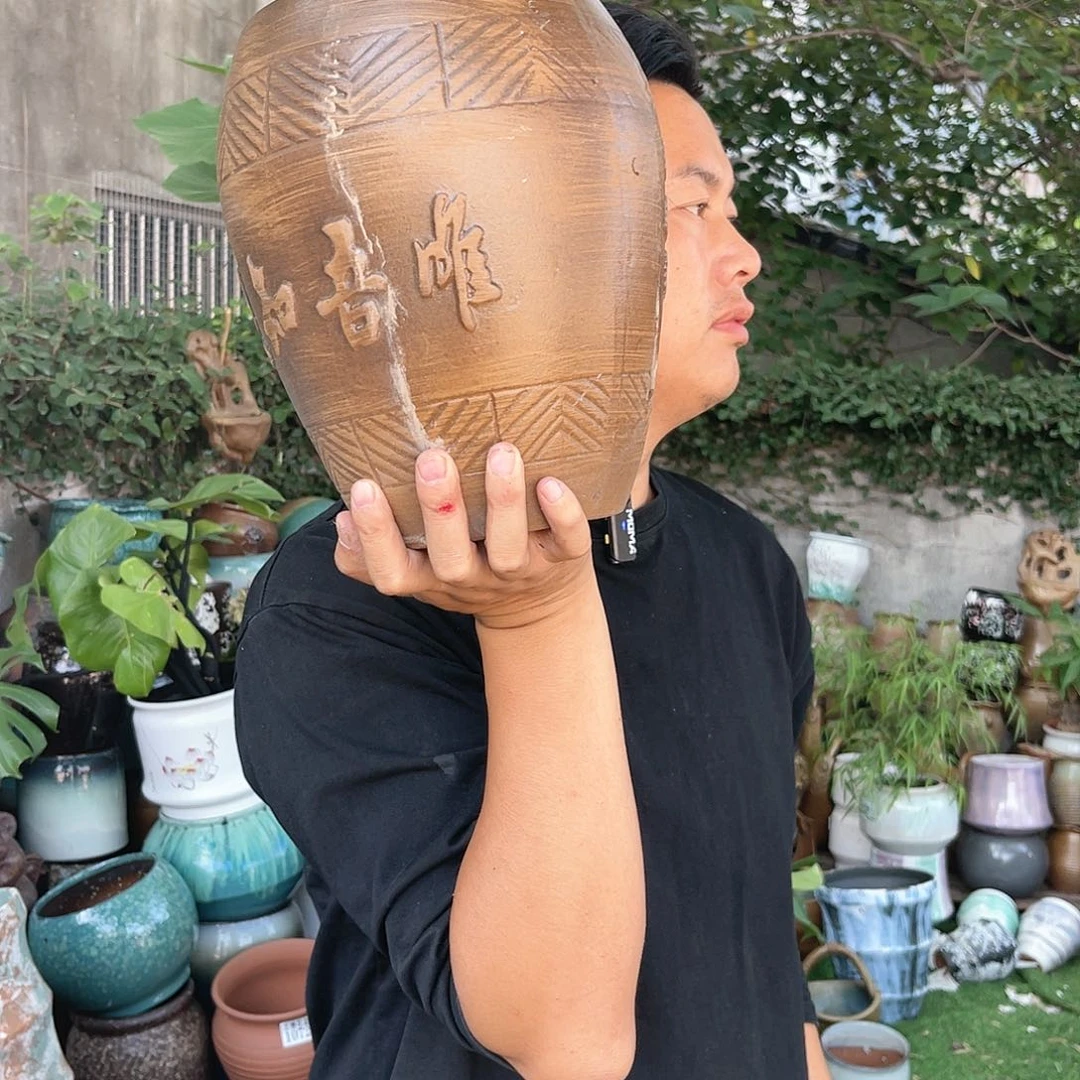 紫砂花盆王嫂花盆直播0529-福利46高24口16