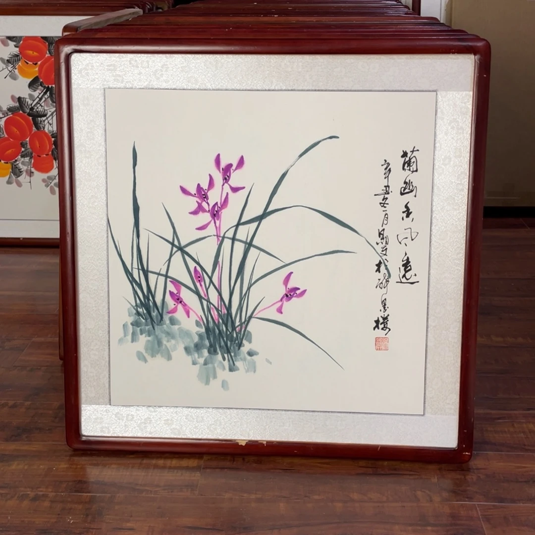 国画带框尺寸63*63厘米