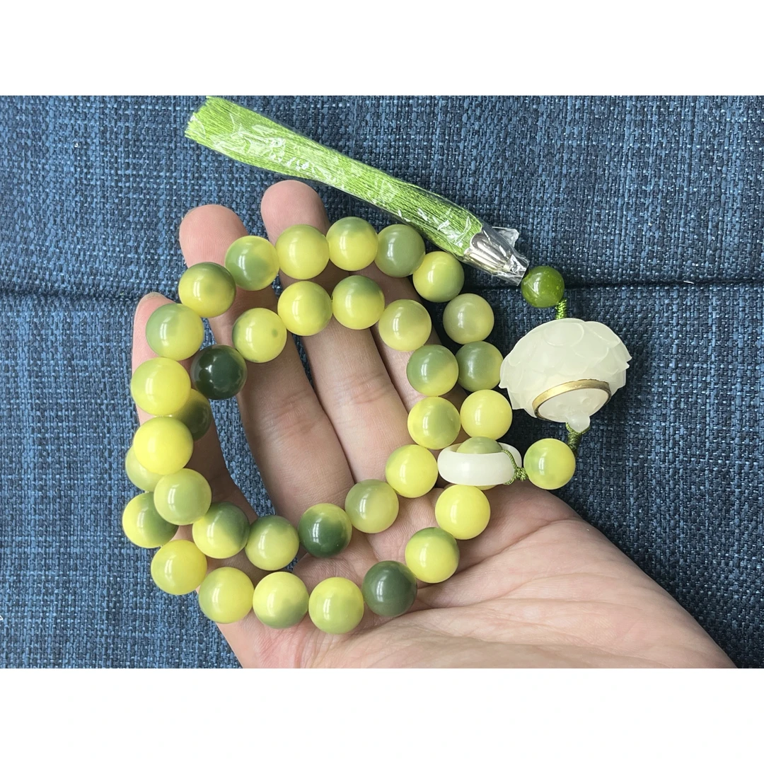 菩提手持莲花流苏精美卡12无礼盒 3298