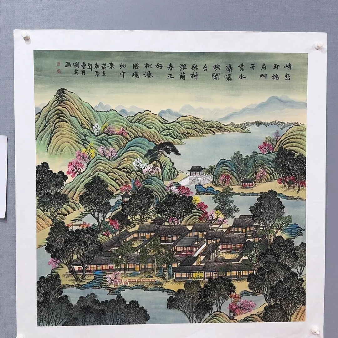 国画国画莫国宾老师精品