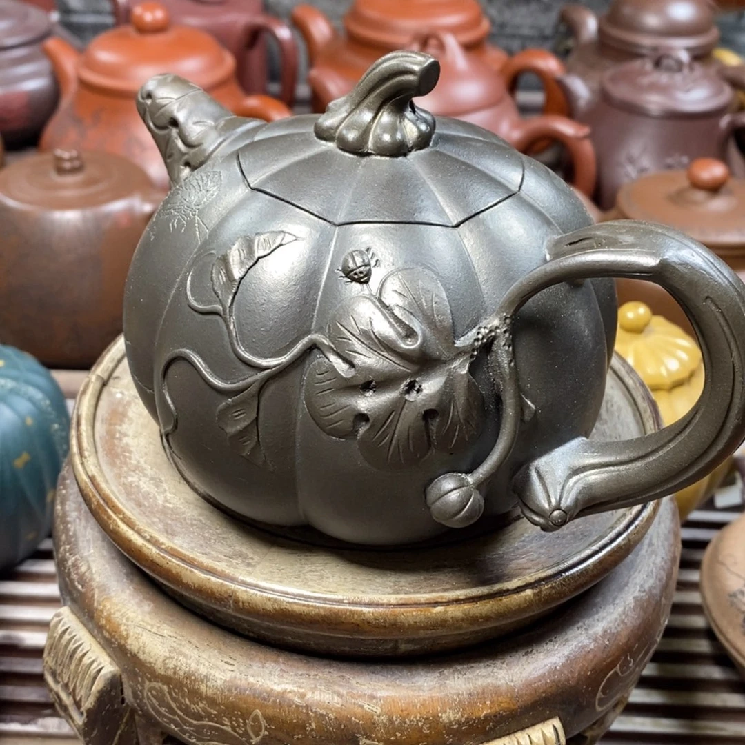 紫砂茶壶原矿手工6