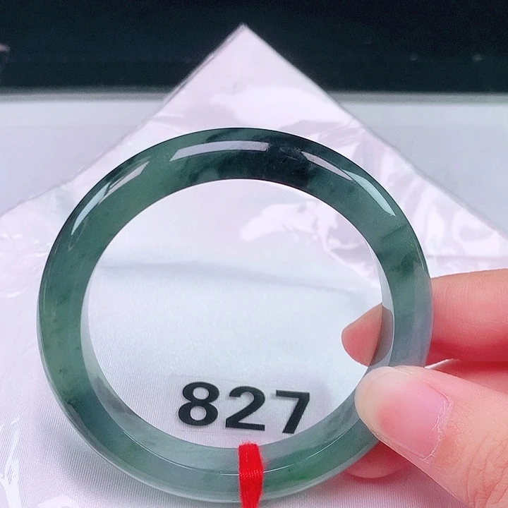 翡翠未镶嵌手镯55