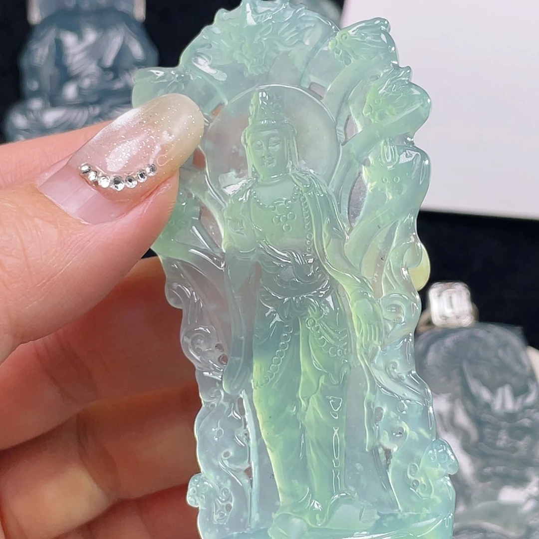 颈饰未镶嵌翡翠l***y4，