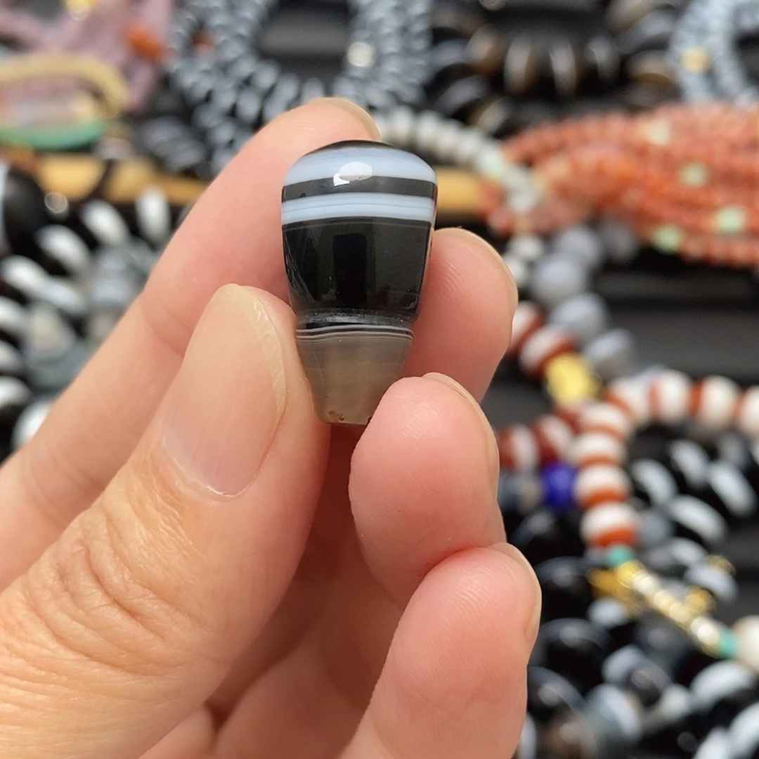 玛瑙/玉髓玛瑙单珠未镶嵌大****图