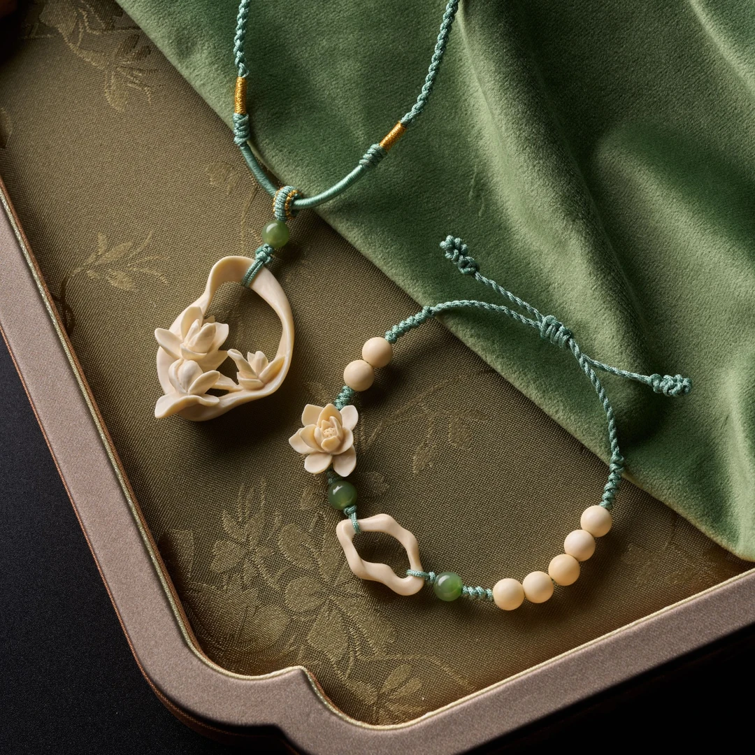 郭辰(省大) 王培沂设计 猛犸牙四季吉祥系列饰品 Y1193-1200