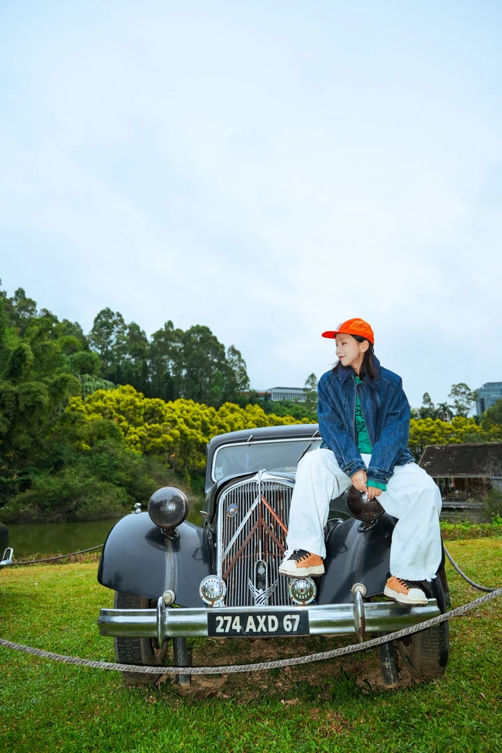 失物招领潮牌女装 2025冬季新款保暖老钱风百搭牛仔外套48685