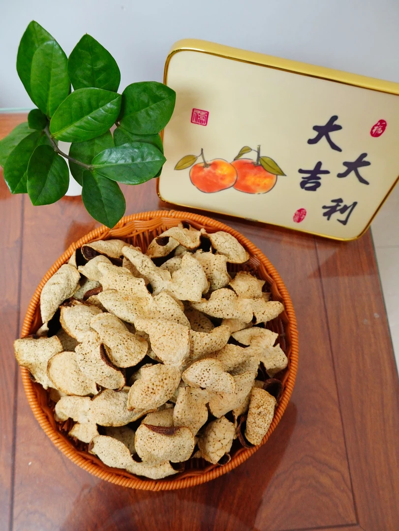 【口粮皮】2021年新会大红皮香甜农户自产自销陈皮正宗老陈皮