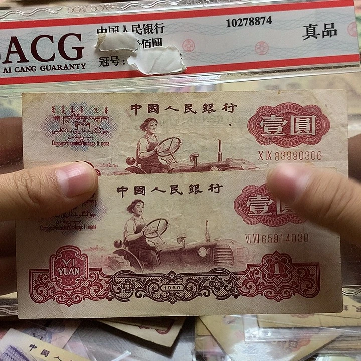 L***鹏第四套退市纸币 安图发货