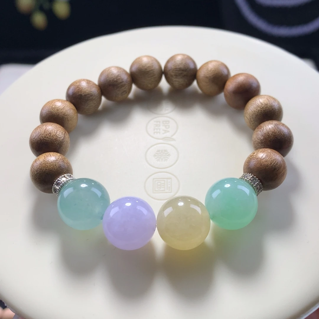 未镶嵌手串翡翠卡12春夏秋冬