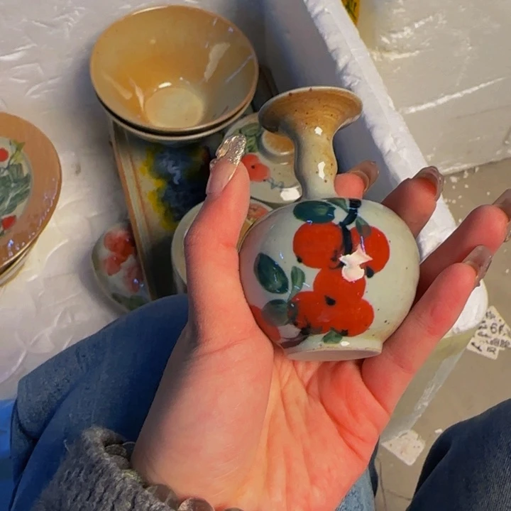 瓷片景德镇陶瓷手工手绘