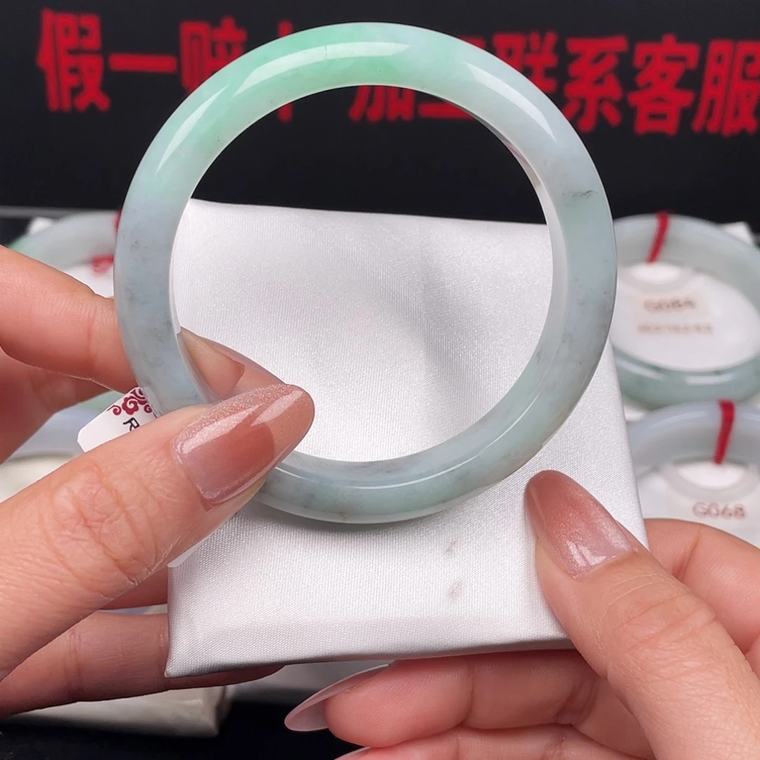 翡翠未镶嵌手镯006