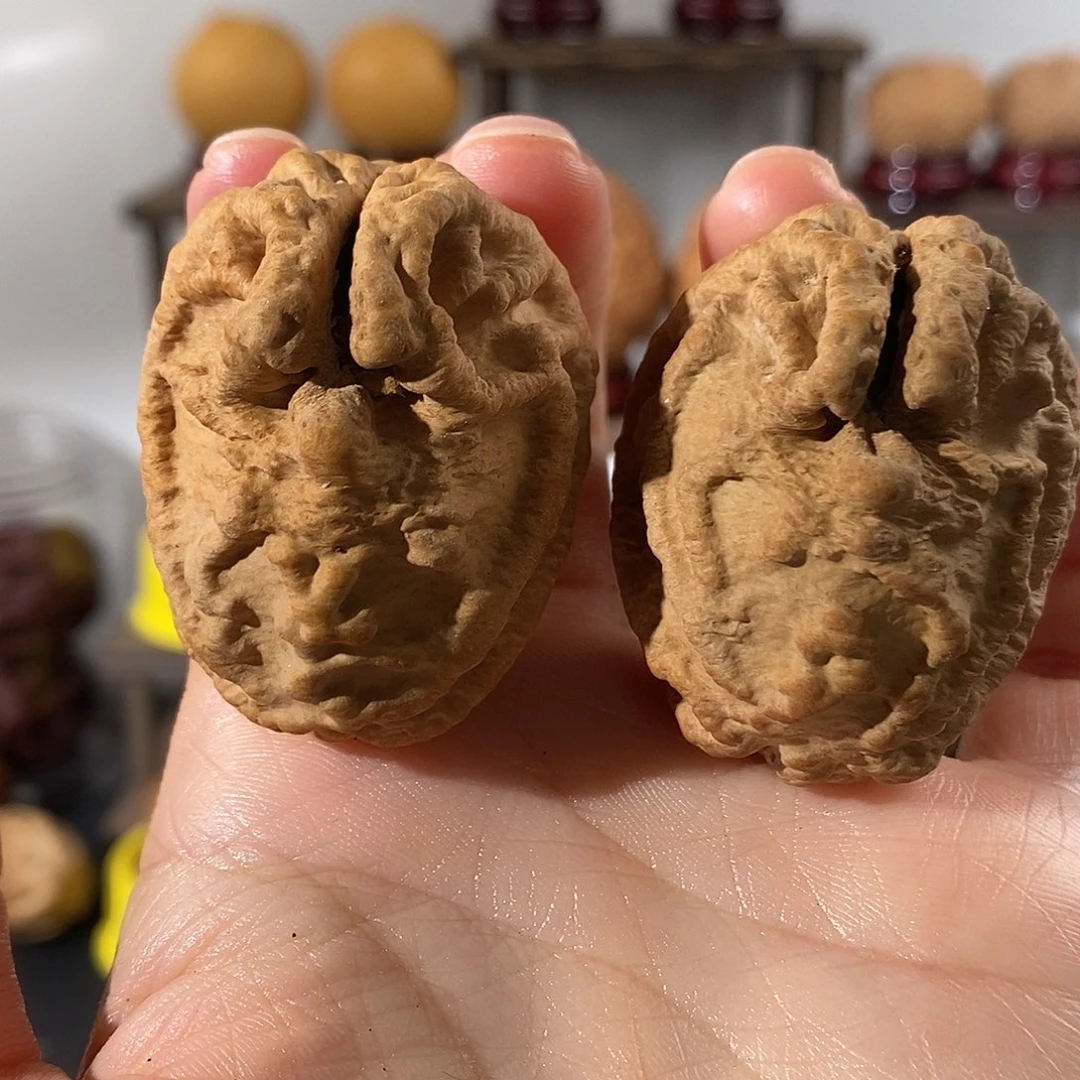 吊坠文玩核桃鬼脸35