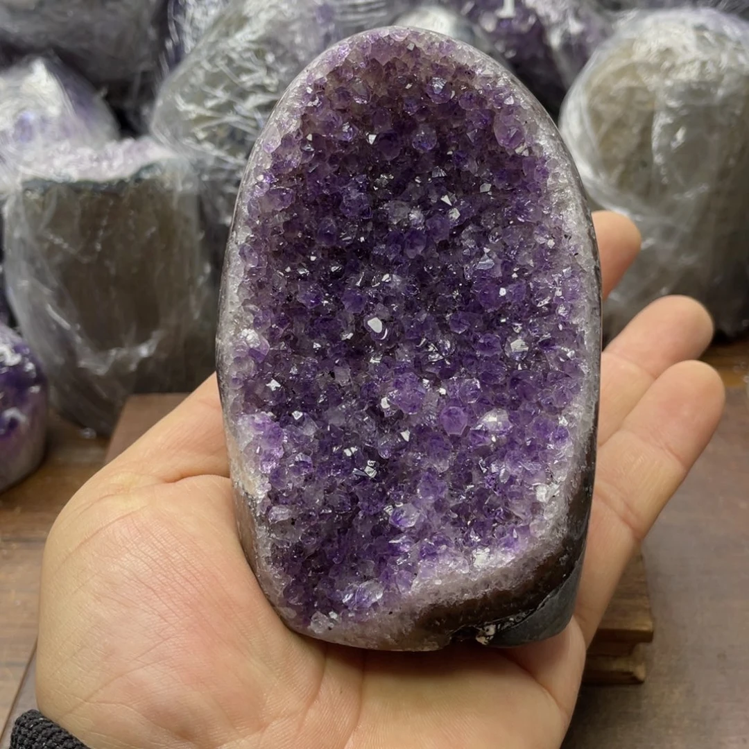 未镶嵌摆件紫晶紫晶