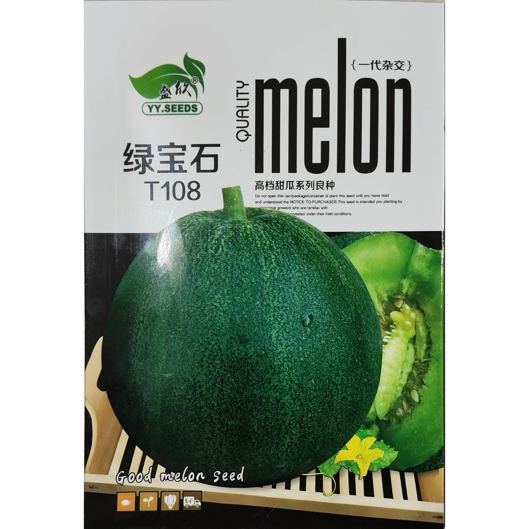 绿宝石甜瓜种子甜薄皮甜瓜种子香瓜种籽春季四季水果蔬菜种子