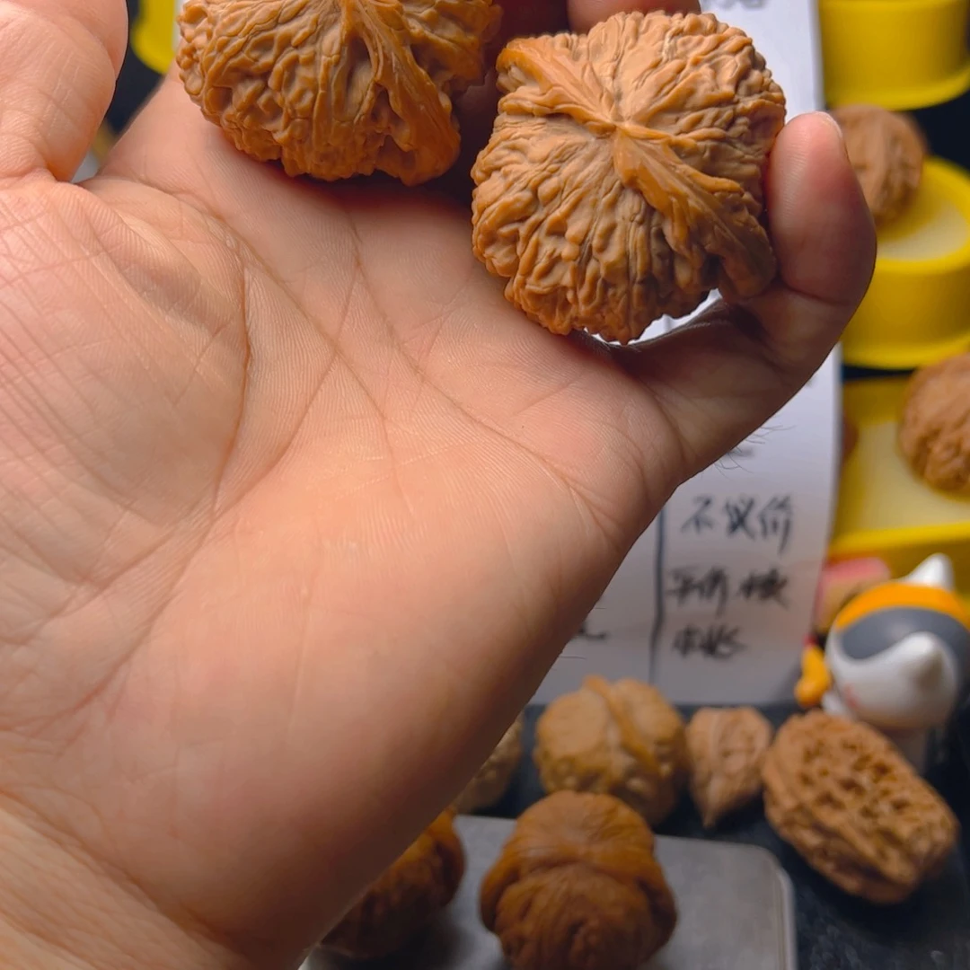 把件文玩核桃白狮子46