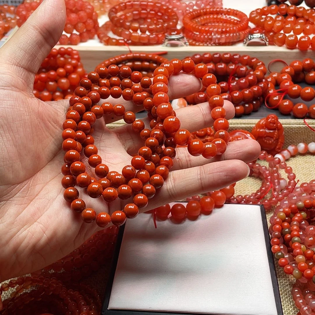 手链未镶嵌南红玛瑙芳*玉