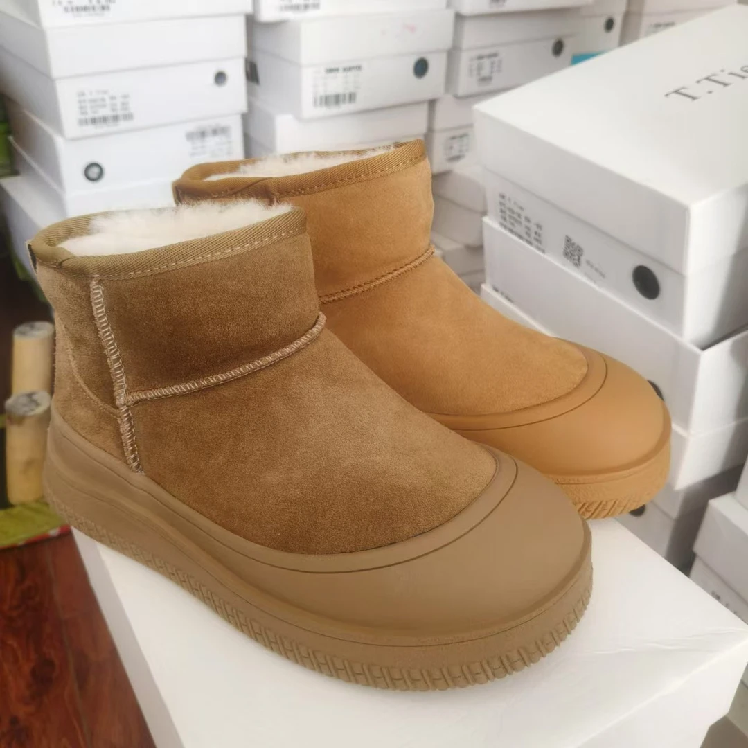 168-116 新款冬季舒适百搭女鞋雪地靴  XDX/0115