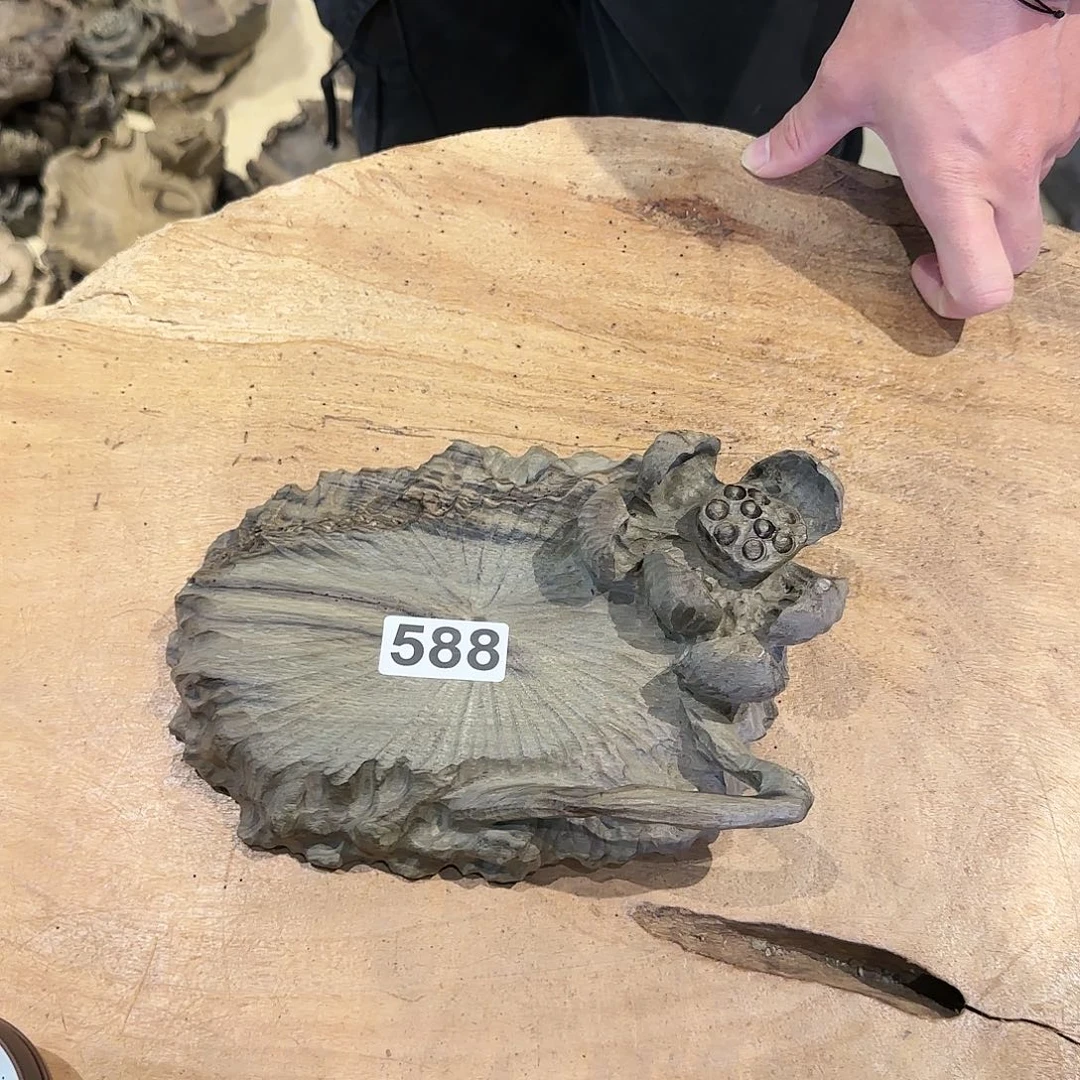 木588号乌木金丝楠壶承