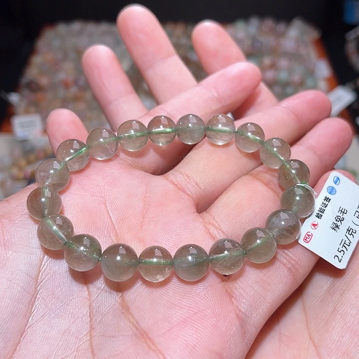 水晶手链未镶嵌307号主图手串  9+