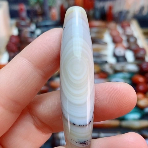 玛瑙/玉髓合金颈饰