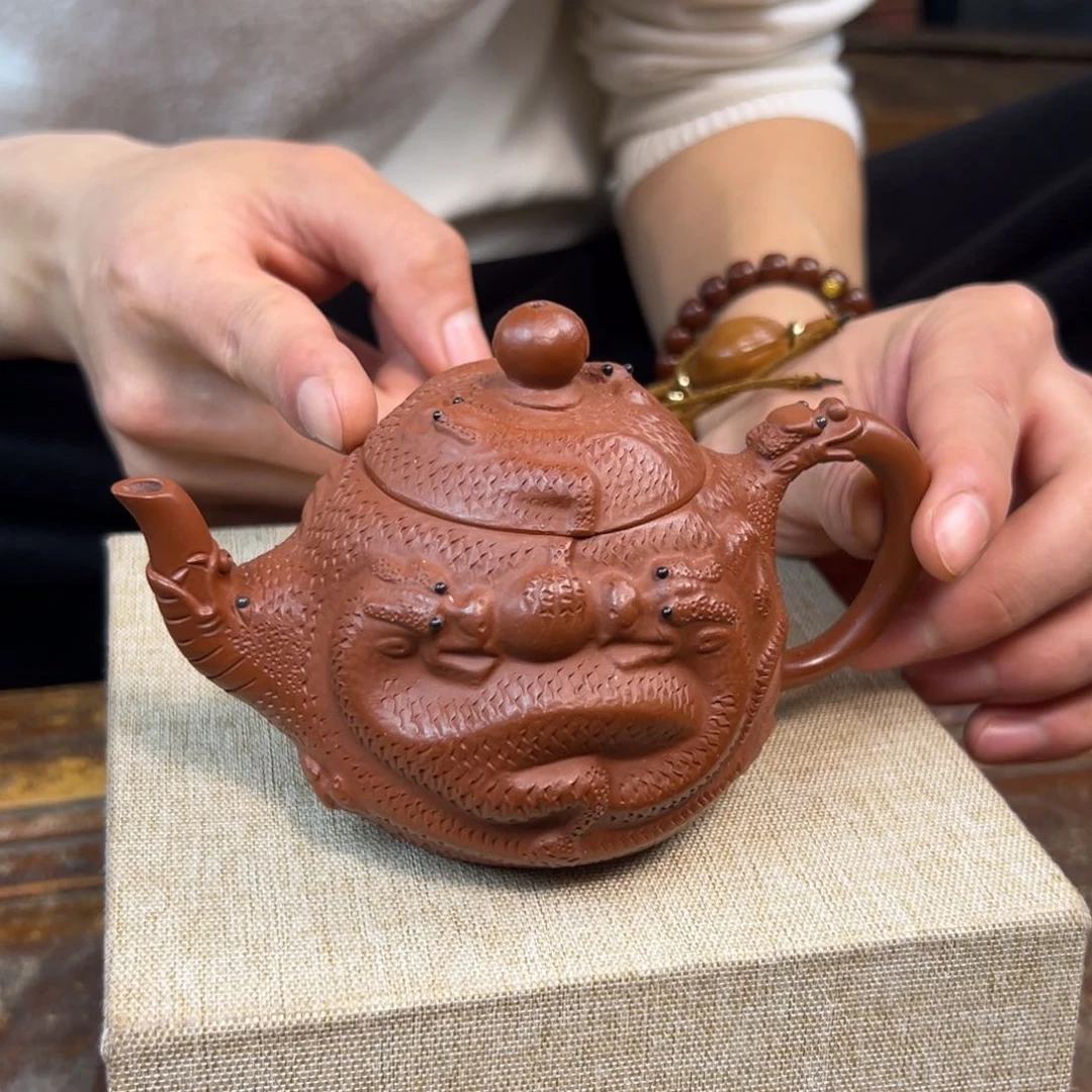 紫砂茶壶紫砂壶手工制作