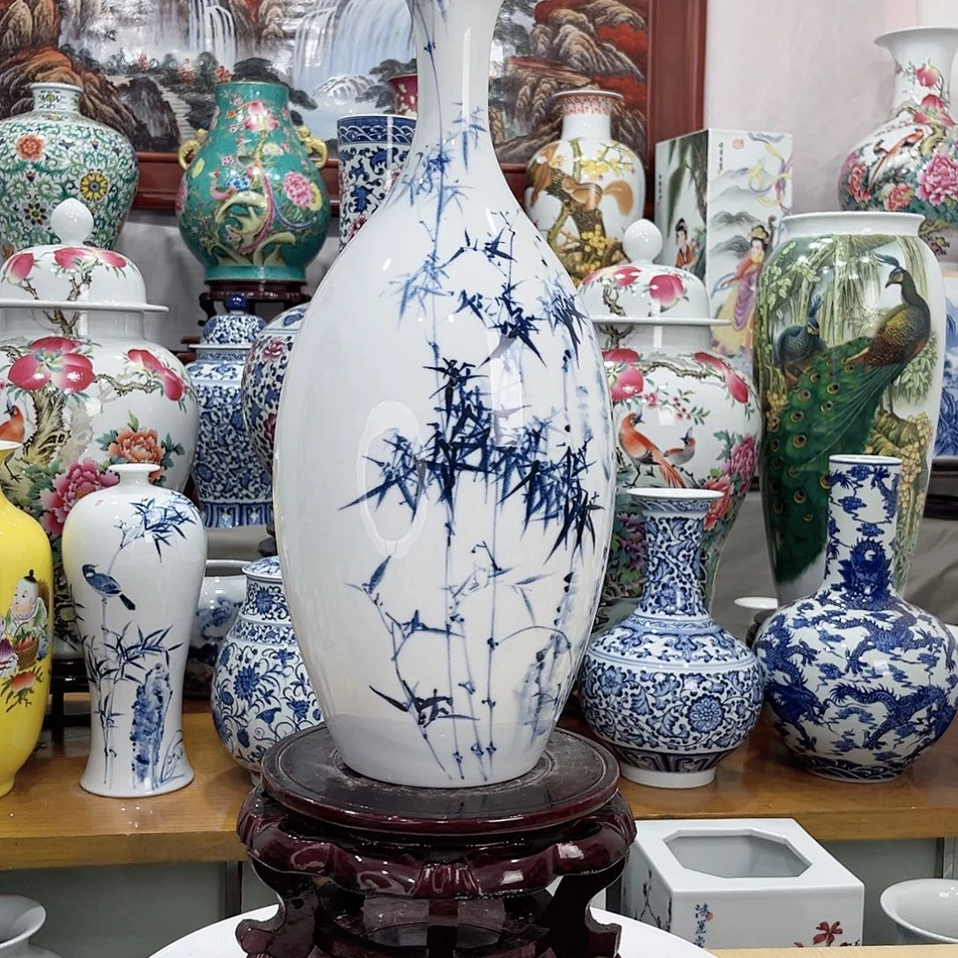 奉***琴摆件景德镇的陶瓷