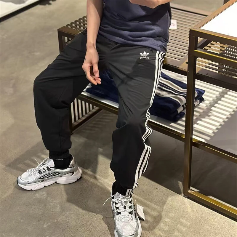 adidas/阿迪达斯Originals三叶草25秋男子WOVEN FBIRD TP长裤运动