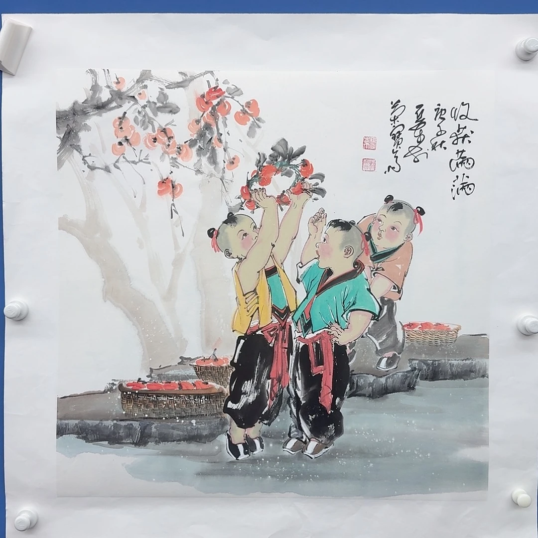 国画多次参加国内外大型