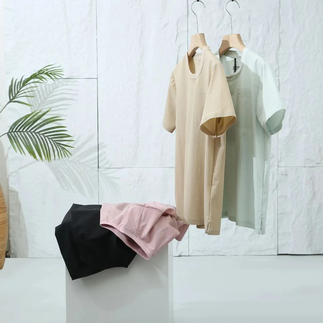 夏季情侣款！压胶圆领！男士微阔显瘦运动休闲短袖T恤02