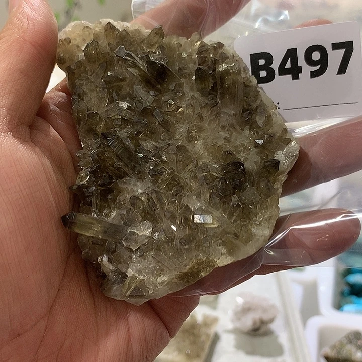超***辰水晶珠宝半成品未镶嵌天然水晶B497