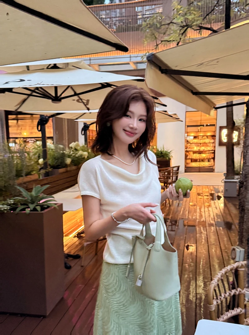 【芝士Cheese】韩女法则 时尚休闲针织百搭夏季小众设计感无袖上衣