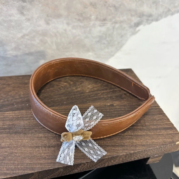 小熊棕色发箍FG179