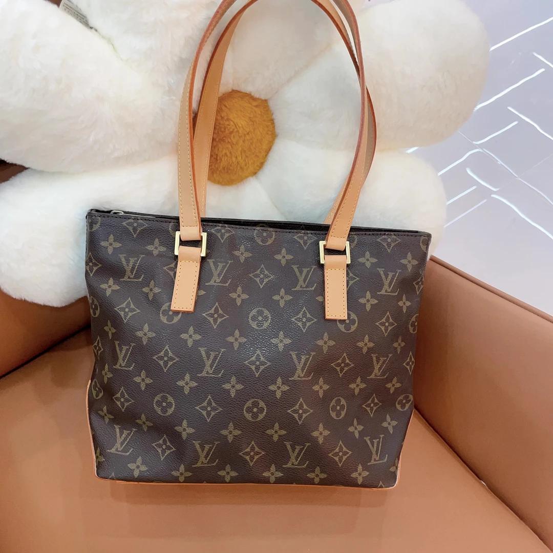 95新 LouisVuitton/路易威登 钢琴小号老花托特包/GW