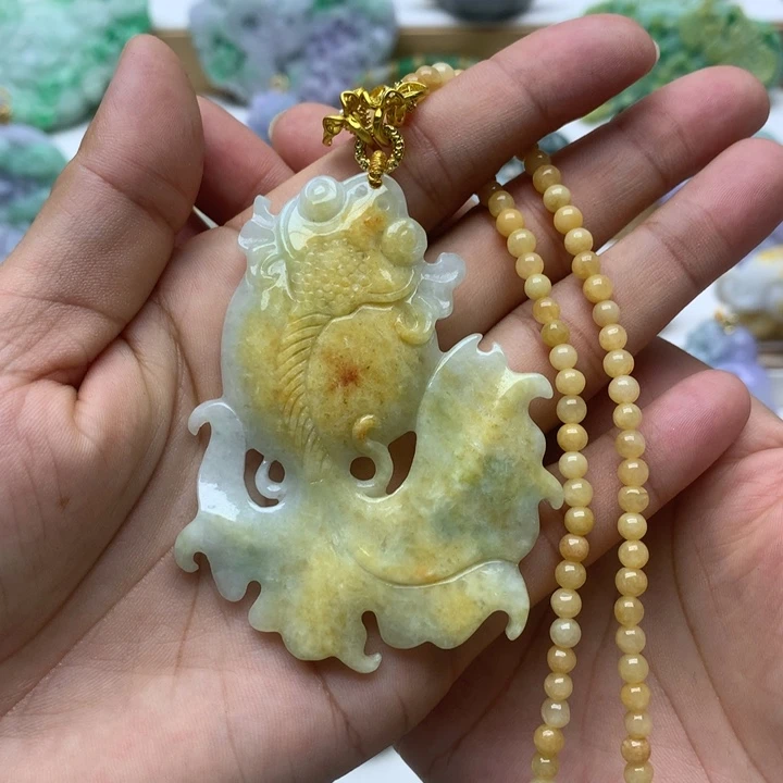 颈饰未镶嵌翡翠翡翠