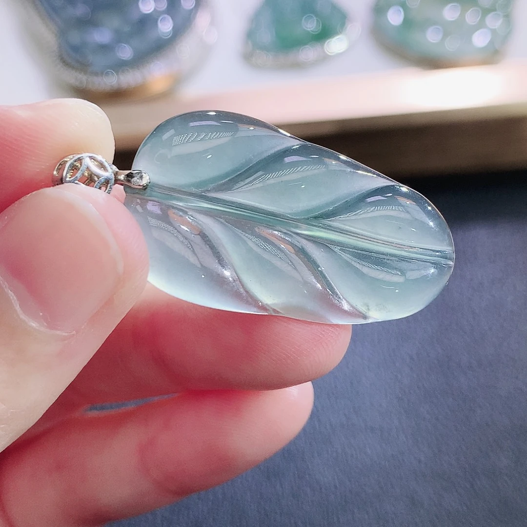 翡翠未镶嵌挂件翡翠