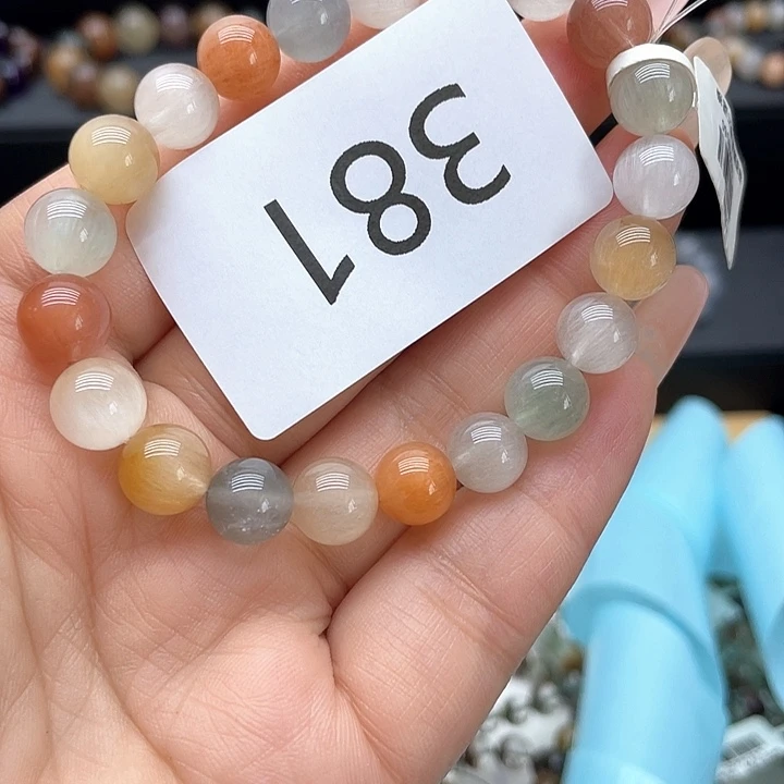 水晶手链未镶嵌多样性发一条